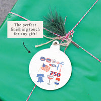 Philly America 250 Icons Ornament