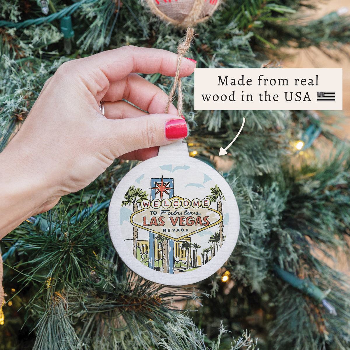 Welcome To Fabulous Las Vegas Ornament