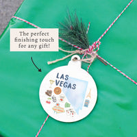 Las Vegas Nevada State Icons Ornament