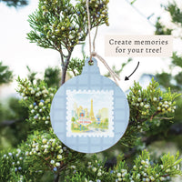 Las Vegas Stamp Ornament