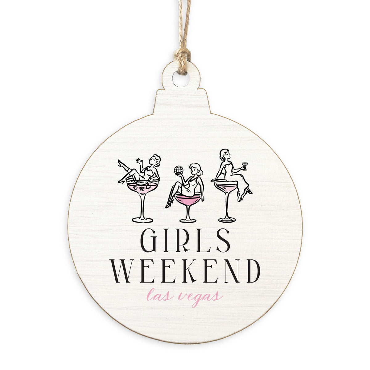 Las Vegas Girls Weekend Ornament