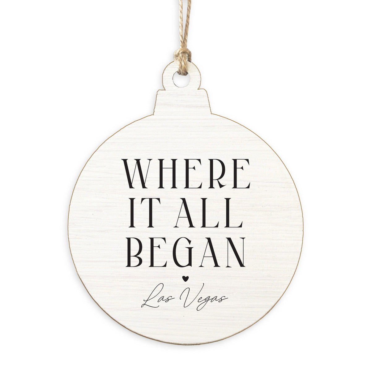 Las Vegas Where It All Began Ornament