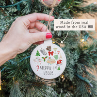 Merry In Vegas Icons Ornament