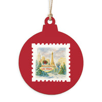 Las Vegas Holiday Stamp Ornament