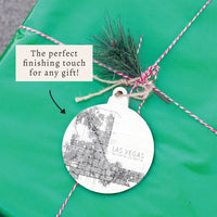 Las Vegas Coordinates Ornament