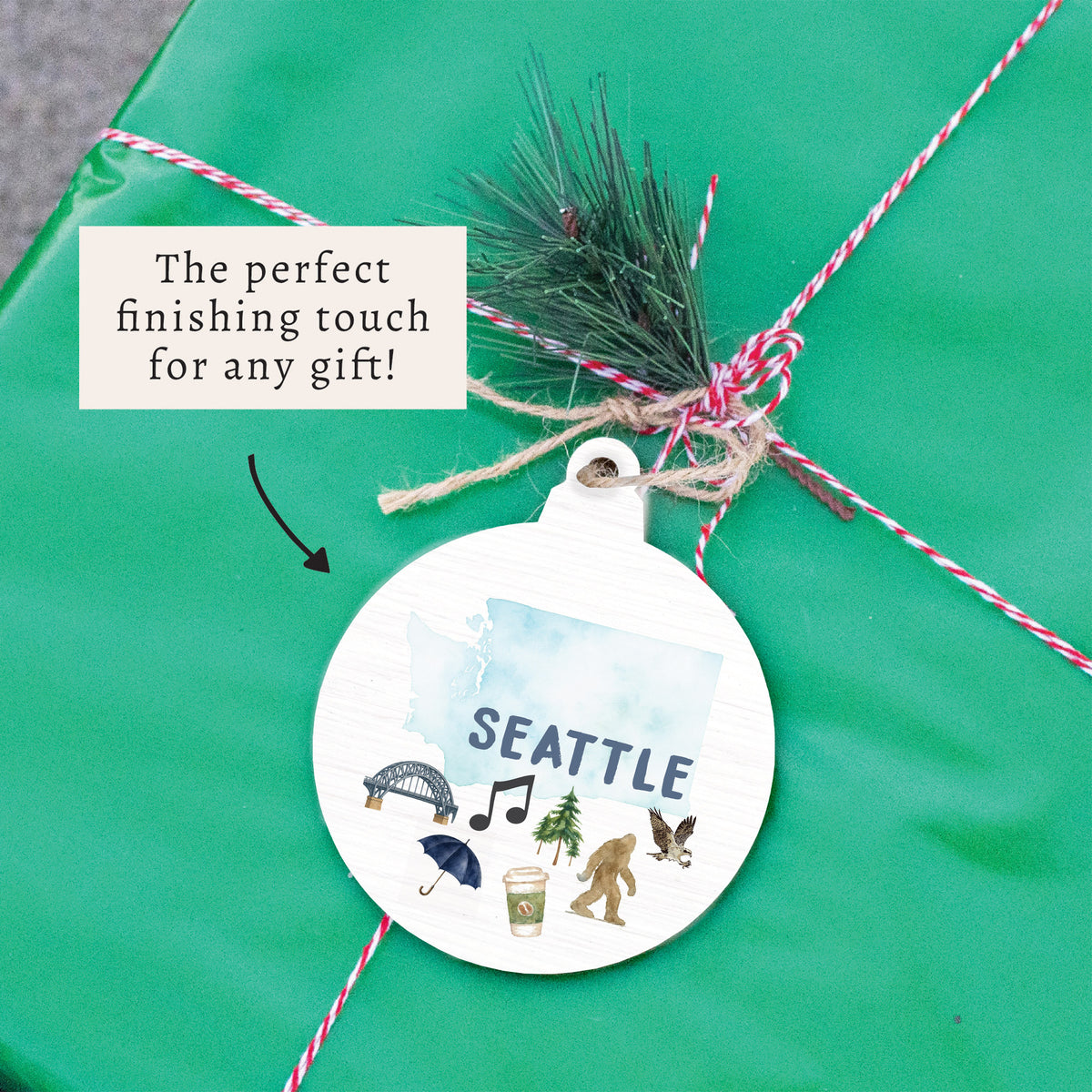 Seattle Classic Icons Ornament