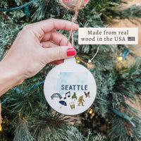 Seattle Classic Icons Ornament