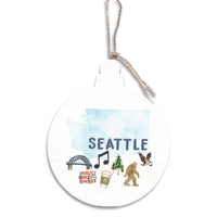 Seattle Classic Icons Ornament