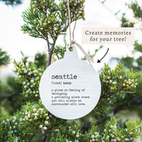 Seattle Definition Ornament