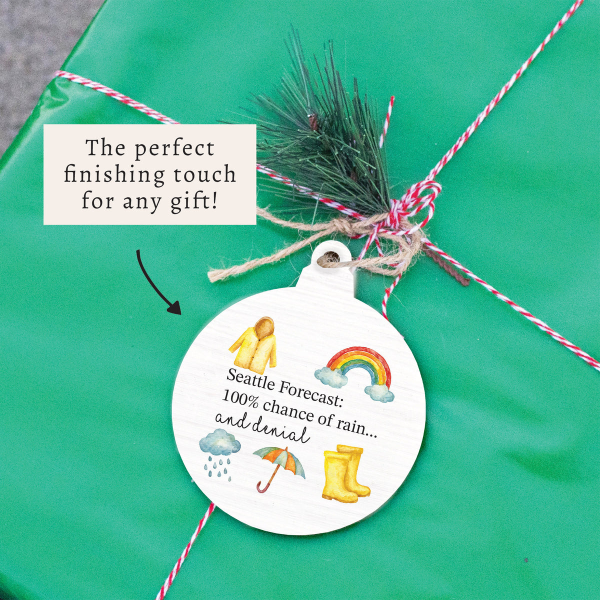 Seattle Forecast Ornament