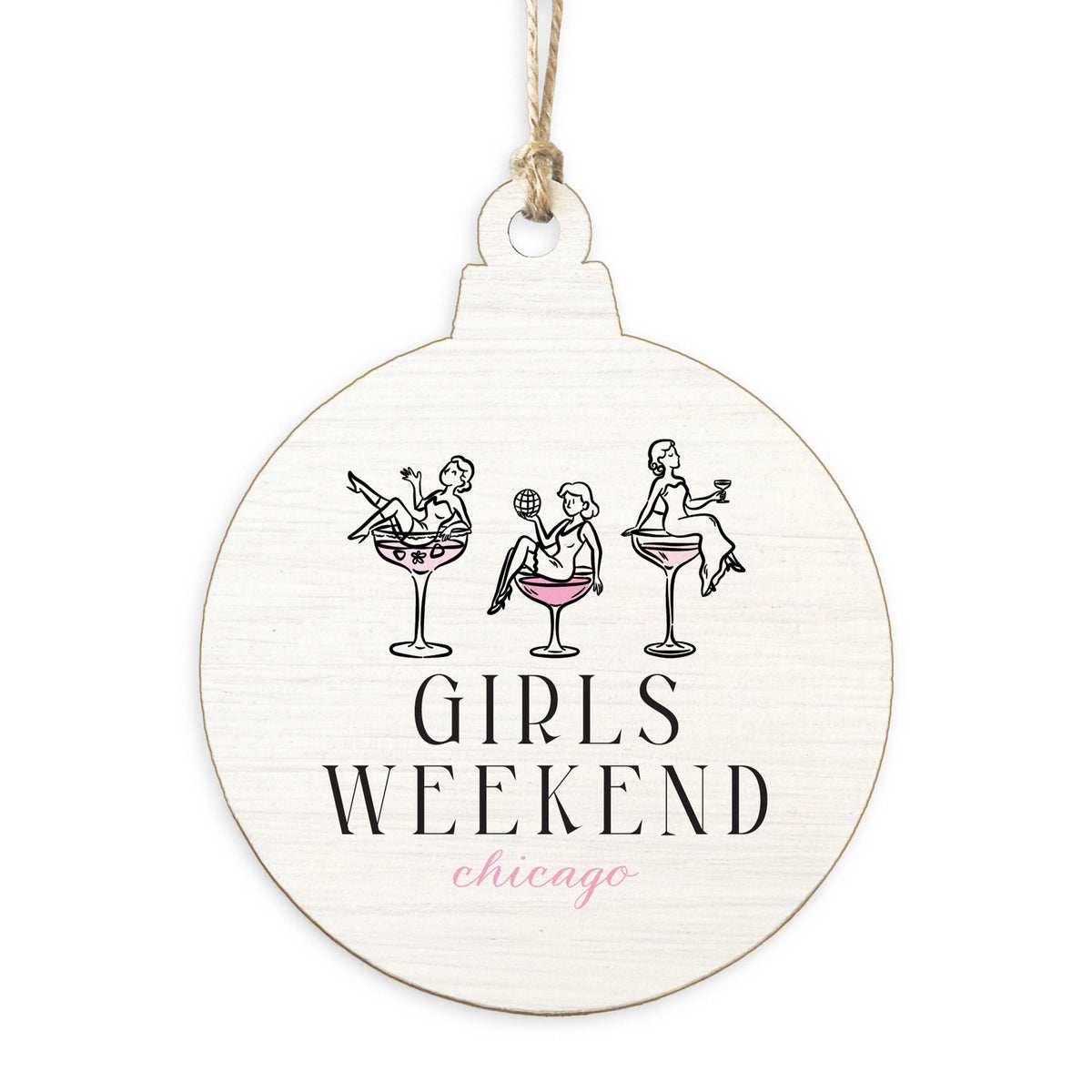 Chicago Girls Weekend Ornament