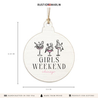 Chicago Girls Weekend Ornament