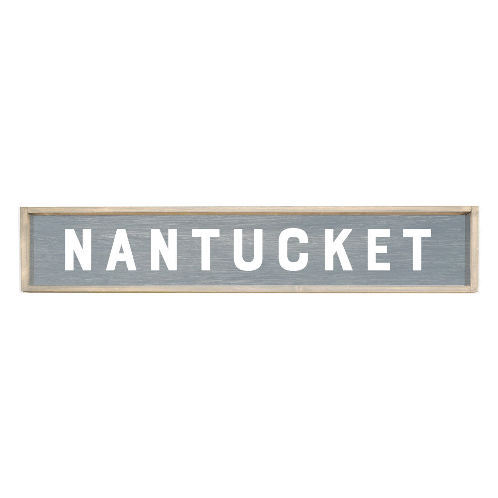 Bold Grey Personalized Barn Wood Sign