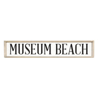 Serif White Personalized Barn Wood Sign