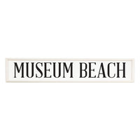 Serif White Personalized Barn Wood Sign