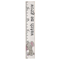 Elephant Growth Chart Barnwood Sign