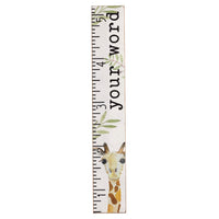 Your World Giraffe Personalized Growth Chart