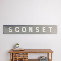 Classic Grey Personalized Barnwood Sign