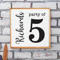 Party Of Personalized Wall Art