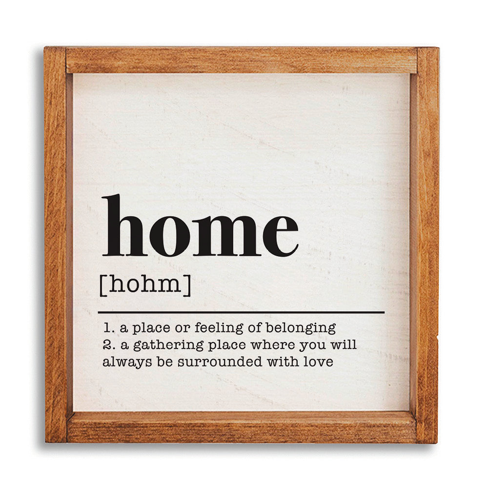 Home Definition Wall Art