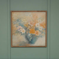 Flower Pot Landscape Wall Art 24" x 24"