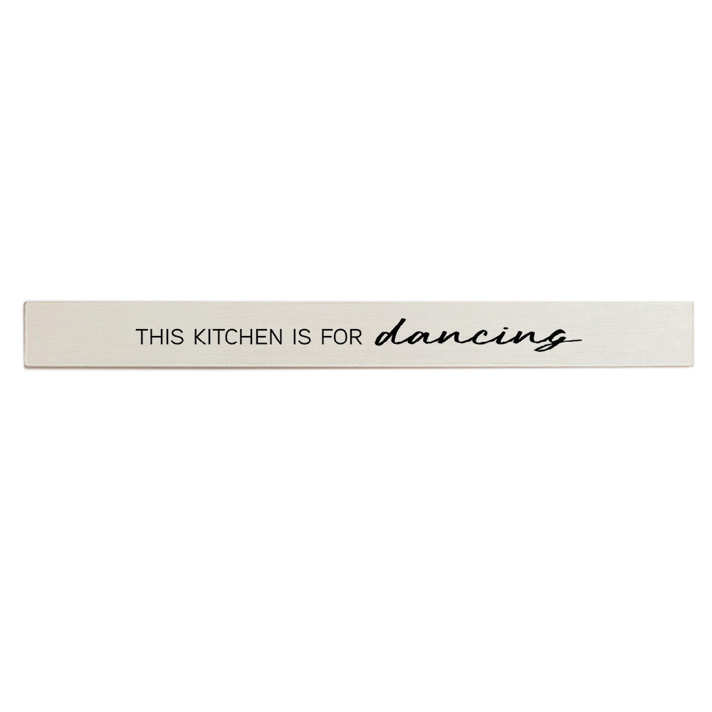 This Kitchen is for Dancing Barnwood Sign