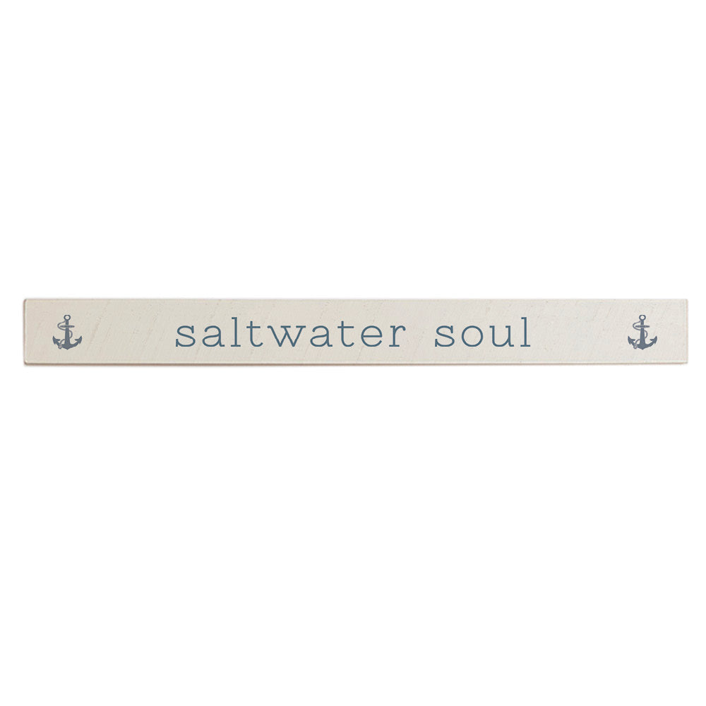 Saltwater Soul Barnwood Sign