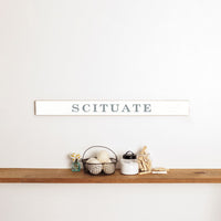 Your Word White/Grey Personalized Barnwood Sign