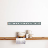 Your Word Sand Dollar Personalized Barnwood Sign