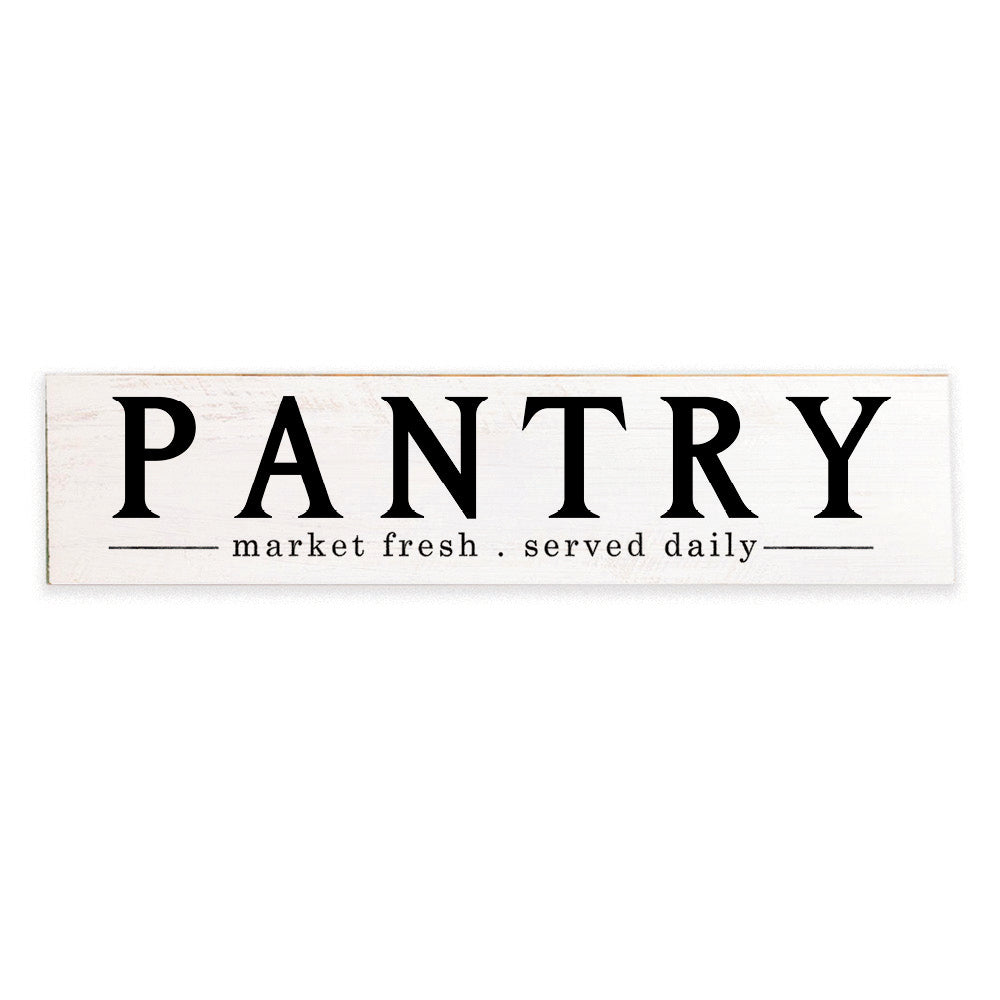 Pantry Barn Wood Sign