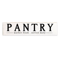 Pantry Barn Wood Sign