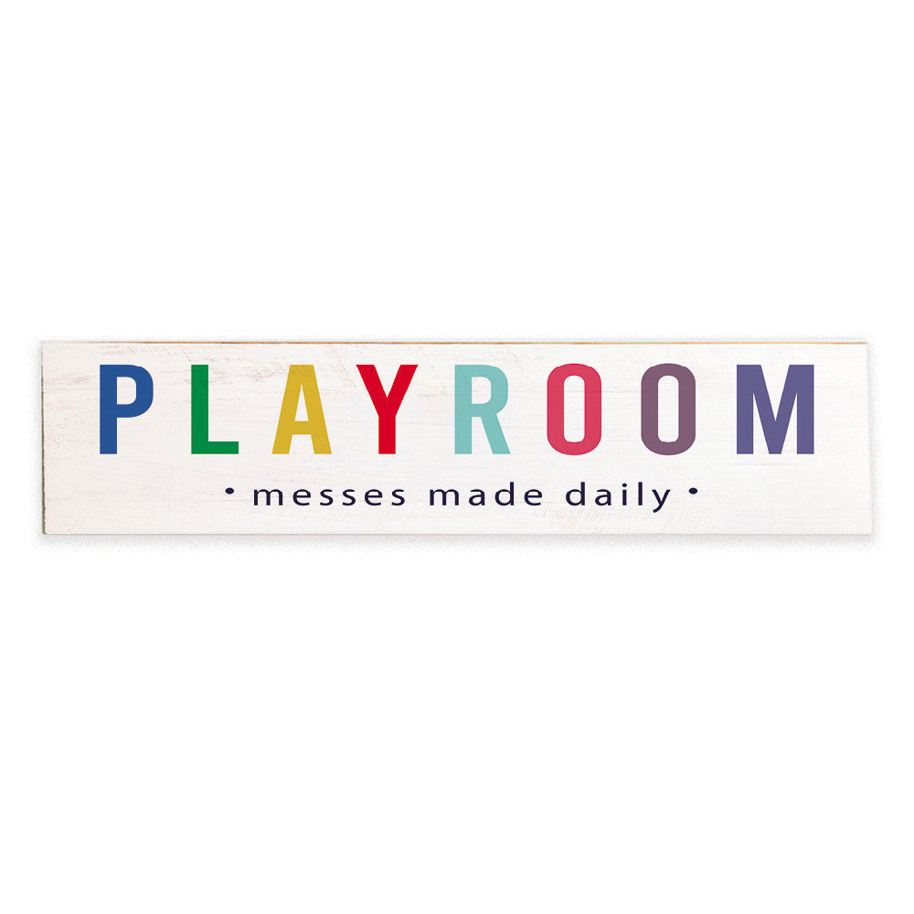 Playroom Barn Wood Sign