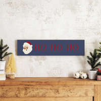 Santa Barn Wood Sign