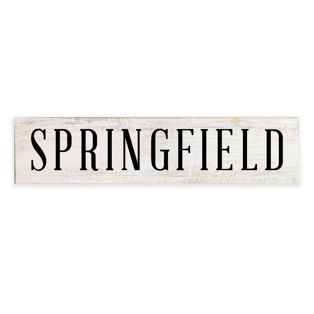 Classic Your Word Personalized Barn Wood Sign