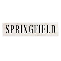 Classic Your Word Personalized Barn Wood Sign