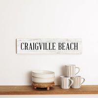 Classic Your Word Personalized Barn Wood Sign