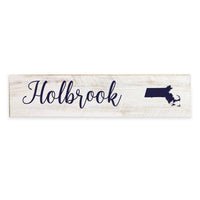 State Personalized Barn Wood Sign