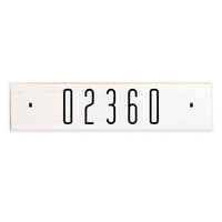 Zip Code Personalized Barn Wood Sign