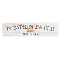 Pumpkin Patch Personalized Barn Wood Sign