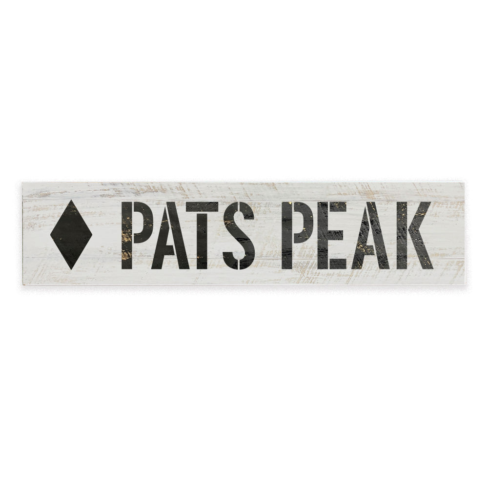 Most Difficult Trail Personalized Barn Wood Sign