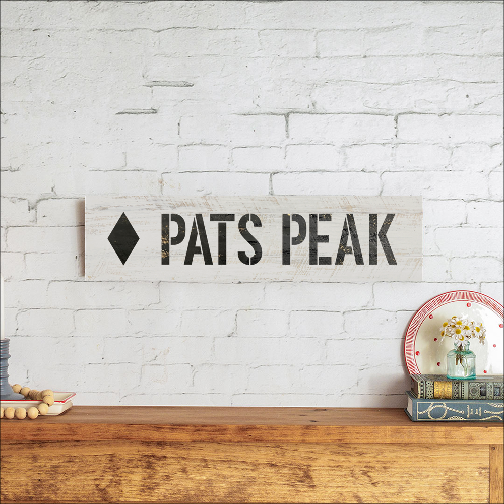 Most Difficult Trail Personalized Barn Wood Sign