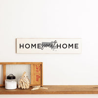 Home Sweet Home Personalized Barn Wood Sign