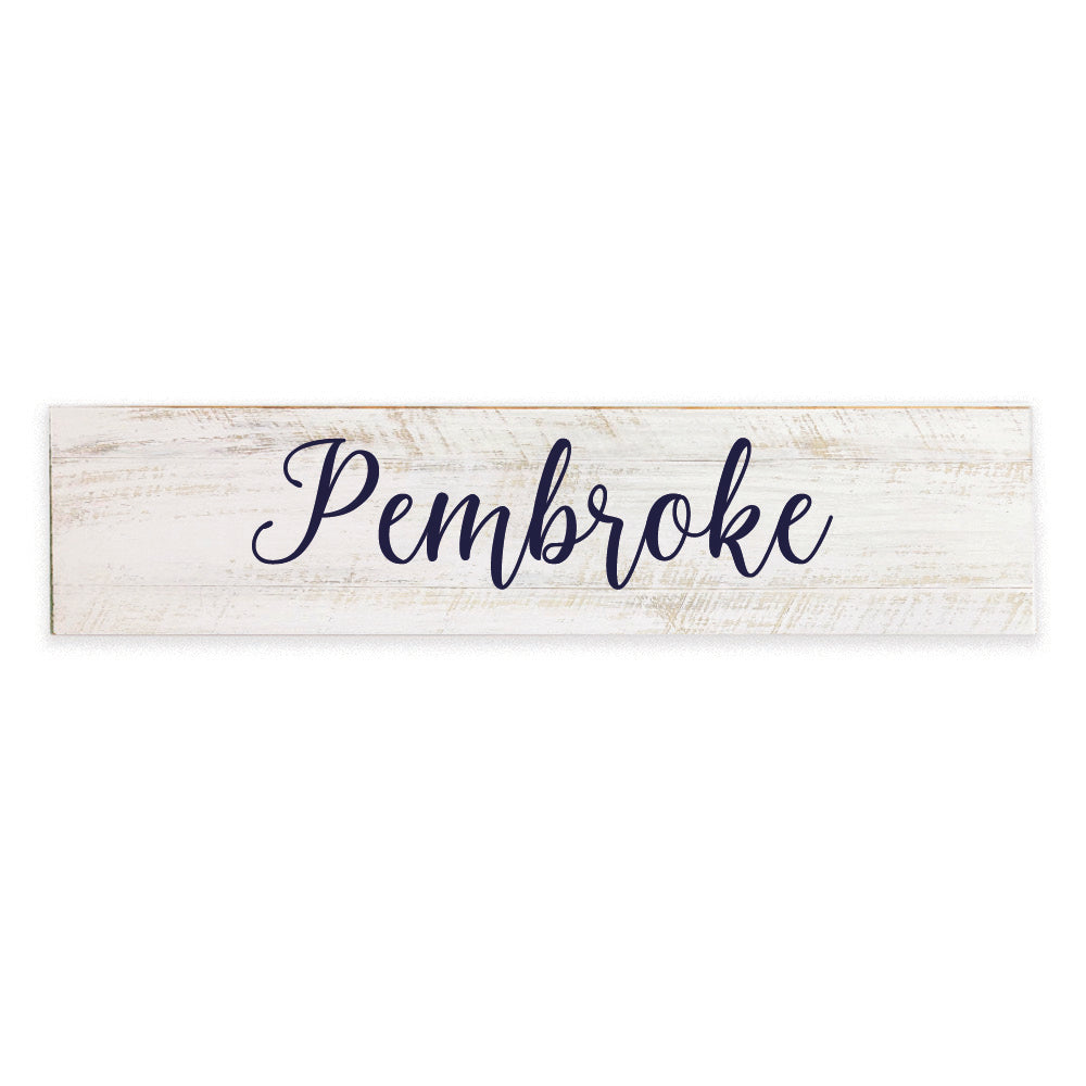 Your Word Personalized Barn Wood Sign