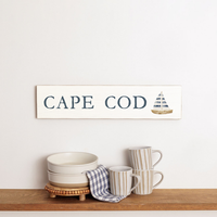 Watercolor Sailboat Personalized Barn Wood Sign