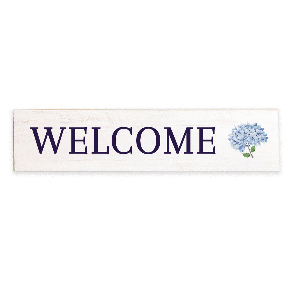 Blooming Hydrangea Personalized Barn Wood Sign