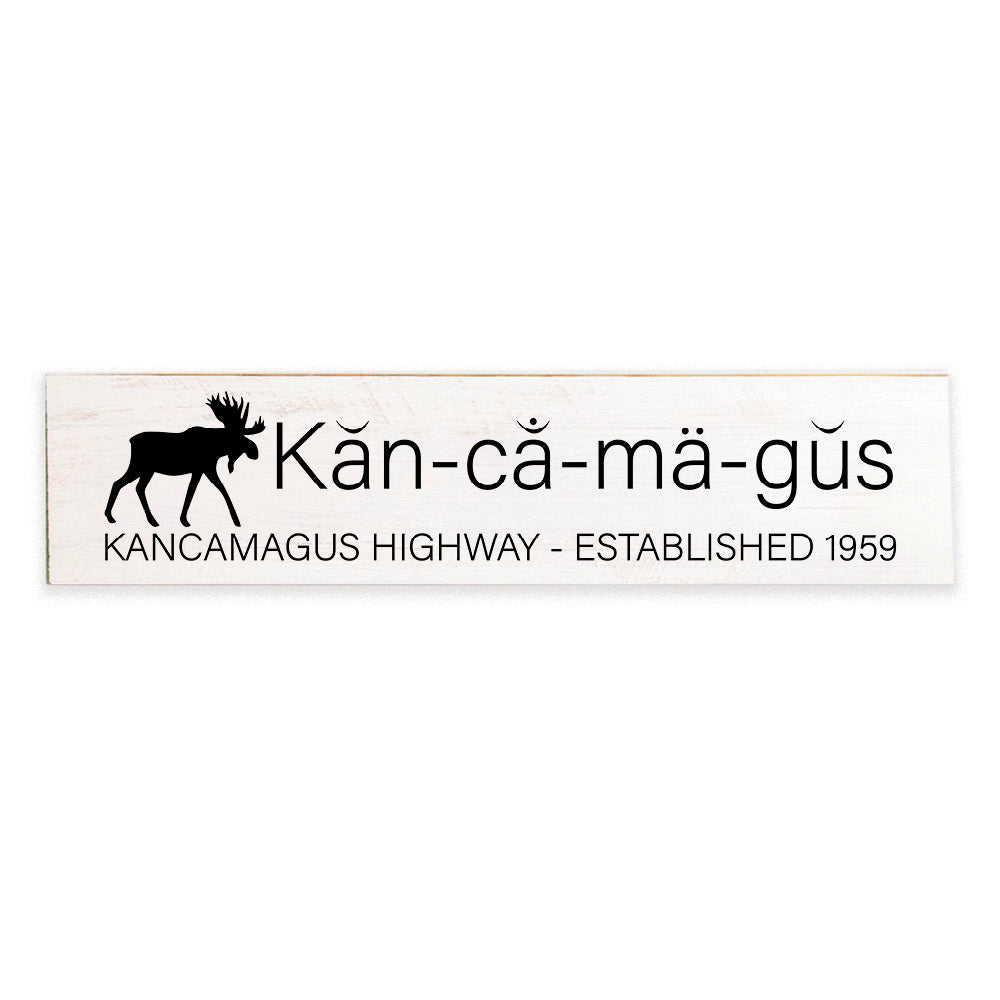 Kancamagus Barn Wood Sign