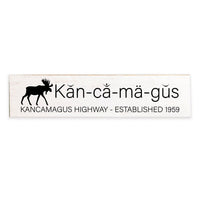 Kancamagus Barn Wood Sign