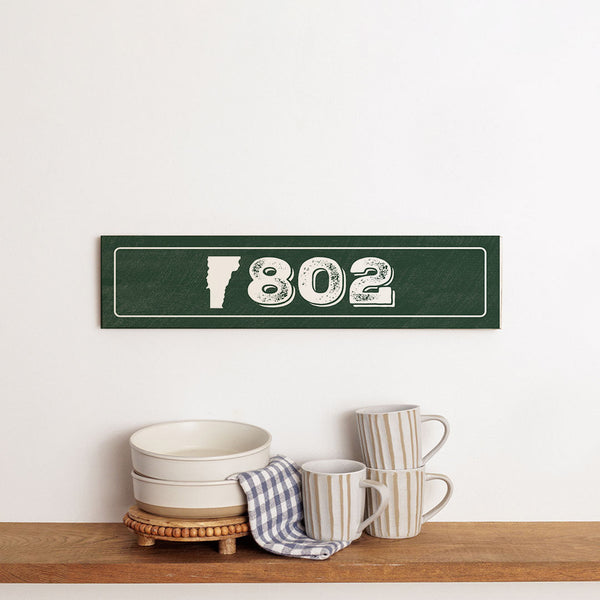 VT 802 Barnwood Sign