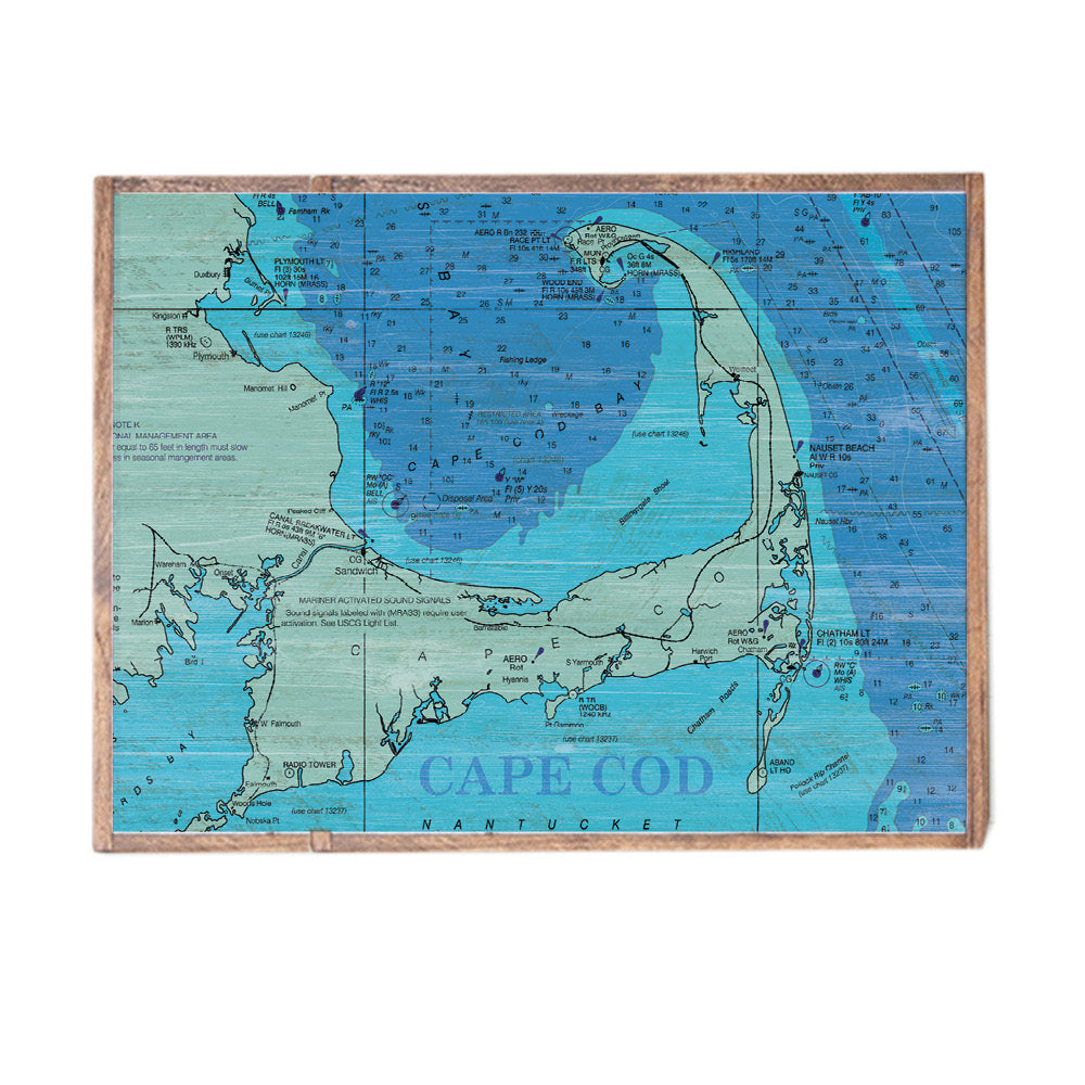Cape Cod Map Wall Art