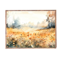Forest Flowers Landscape Wall Art 24" x 33"